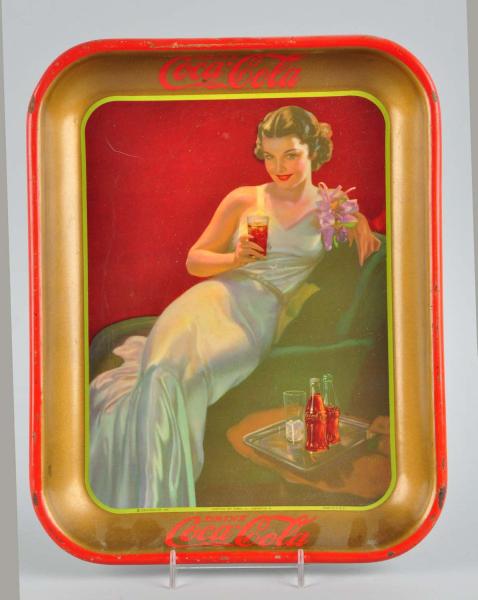 1936 Coca Cola Serving Tray Condition 112d74