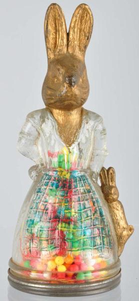 Glass Mother Baby Rabbit Candy 112d8a
