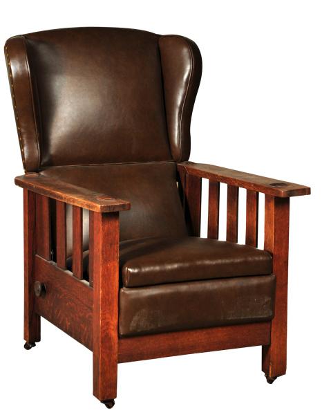 Grand Rapids Reclining Arm Chair. 
Description