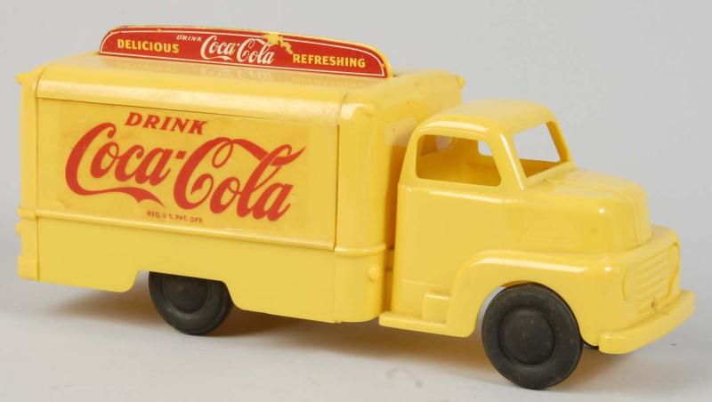 Plastic Coca-Cola Toy Truck. 
Description