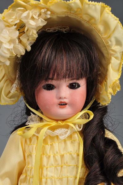 French Bisque Child Doll. 
Description