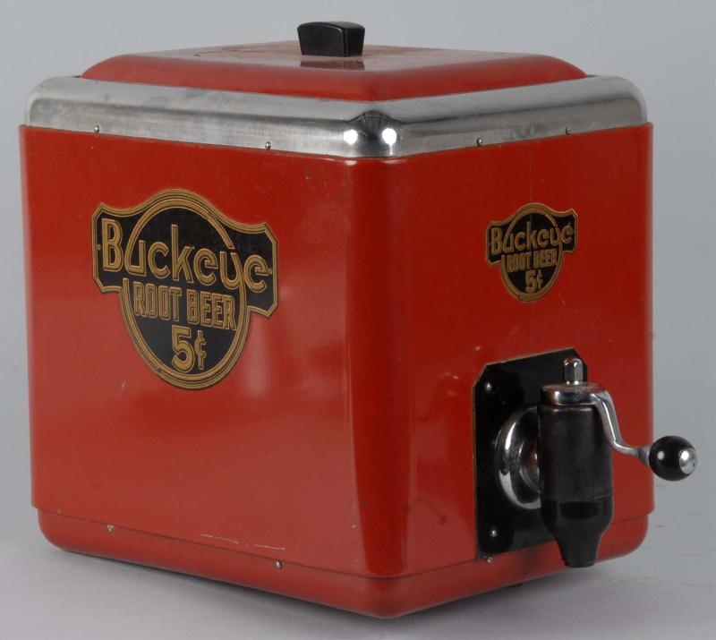 Buckeye Root Beer Countertop Dispenser.