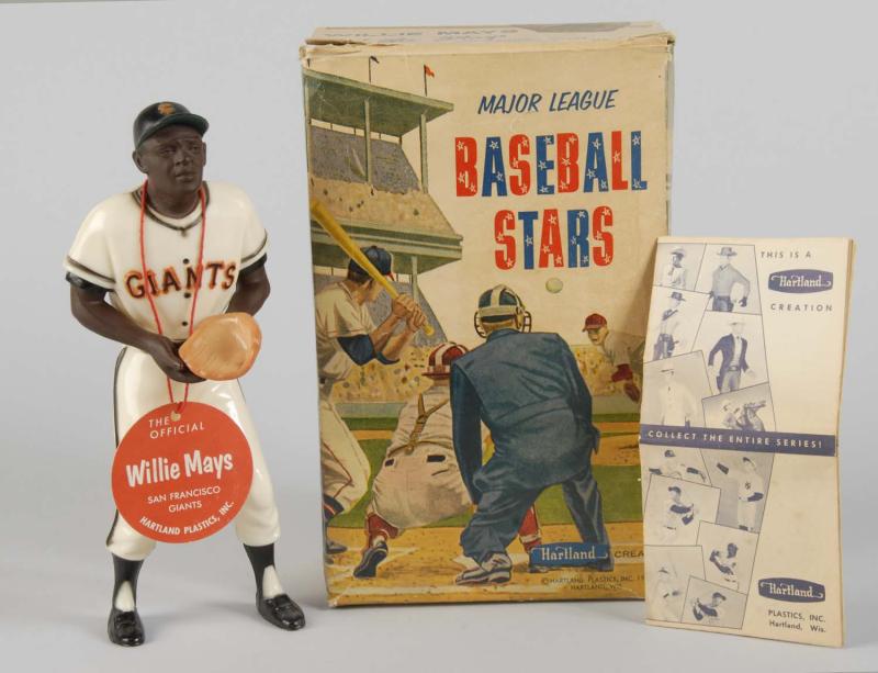 Plastic Hartland Willie Mays Baseball