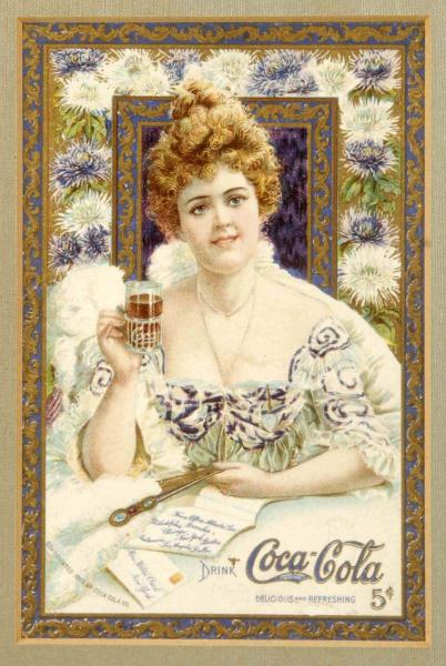 1903 Coca-Cola Menu Card. 
Description