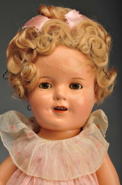Ideal Shirley Temple Doll. 
Description