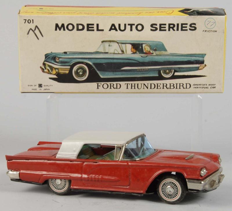 Tin Litho Ford Thunderbird Friction