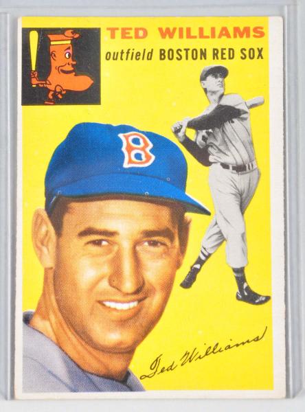 Topps 1954 Ted Williams Baseball 112f9f