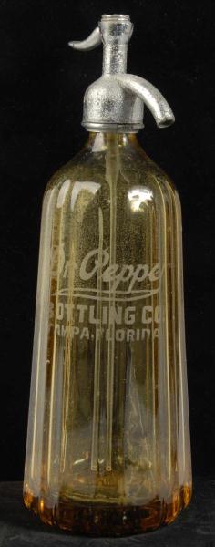 Dr. Pepper Tampa, FL Seltzer Bottle.