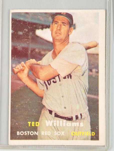 Topps 1957 Ted Williams Baseball 112fce