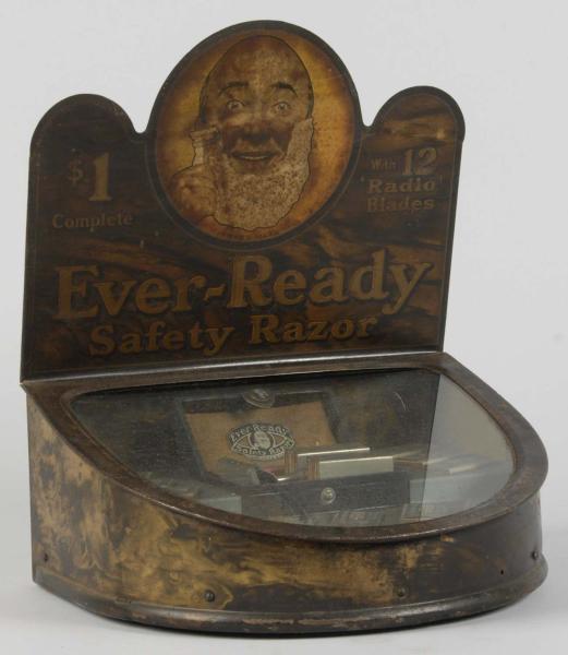 Tin Ever-Ready Safety Razor Advertising