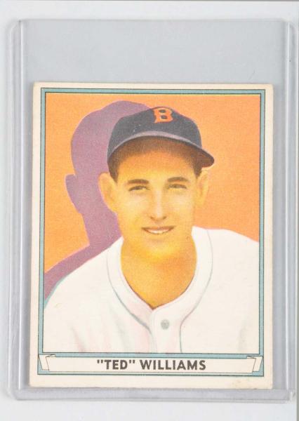 Ted Williams 1941 Play Ball Baseball 11302a