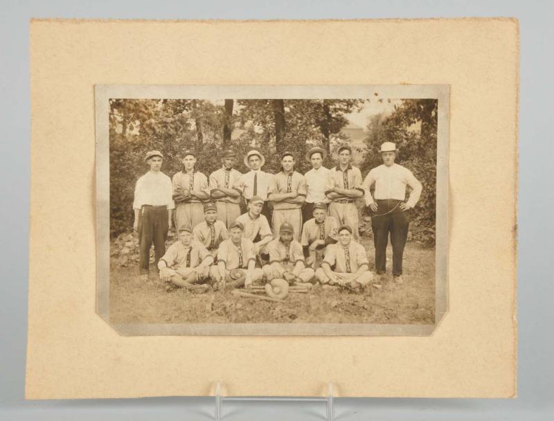 Early Recruits Baseball Photo.