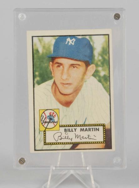 Topps 1952 Billy Martin Baseball 113059