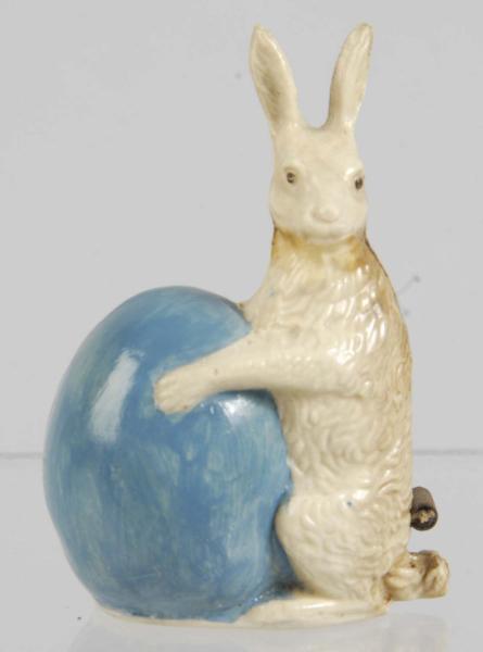 Bunny Holding Egg Figural Sewing 113060