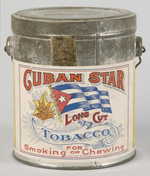 Cuban Star Paper Label Tobacco 11307b