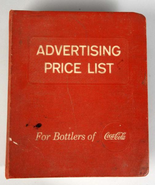 Coca Cola Advertising Price List 1130ae