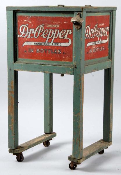 Small Dr Pepper Single Case Cooler  1130b1