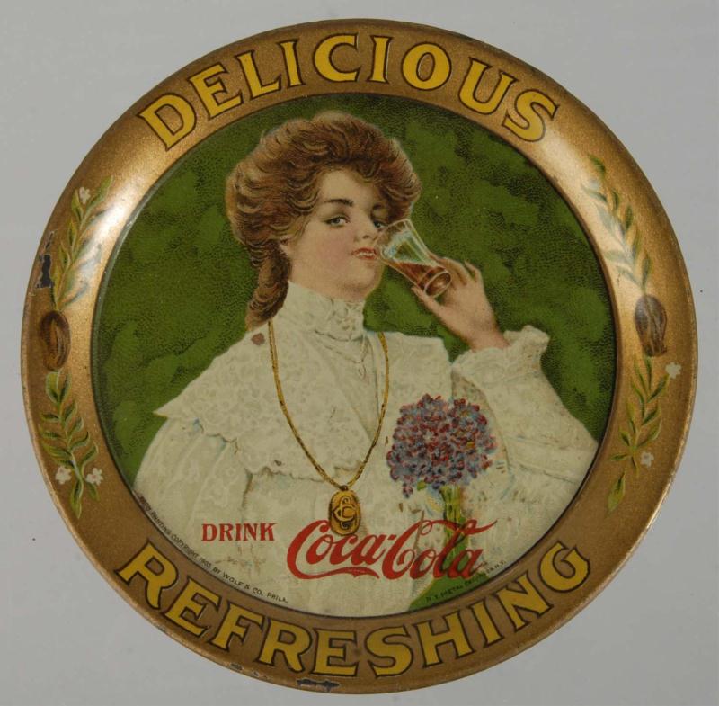 1906 Coca Cola Change Tray Description 1130ac