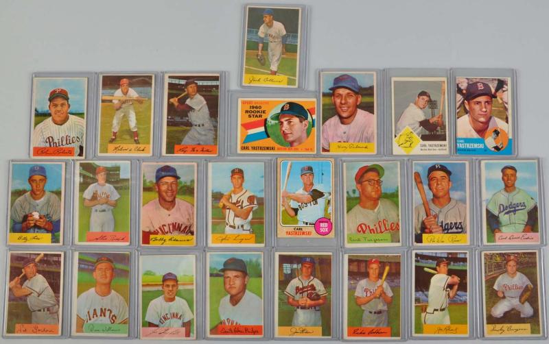 Lot of 88 Bowman 1954 Baseball 1130b6