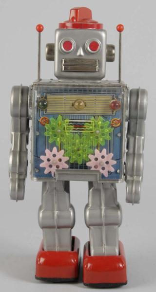 Tin Gear Robot Battery-Operated