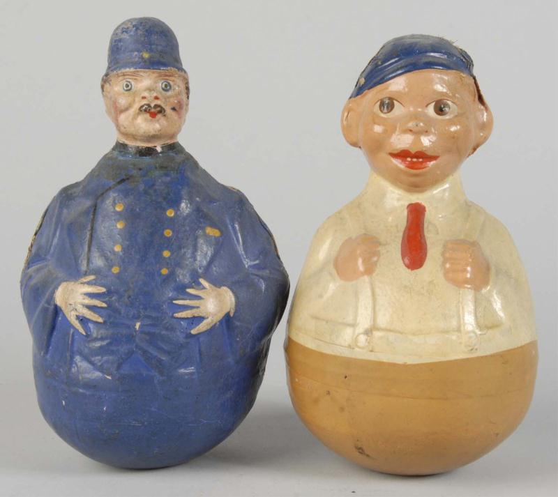 Lot of 2: Paper Mache Character