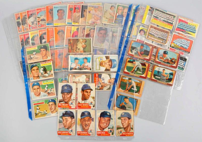 Baseball Album of NY Yankee Cards.