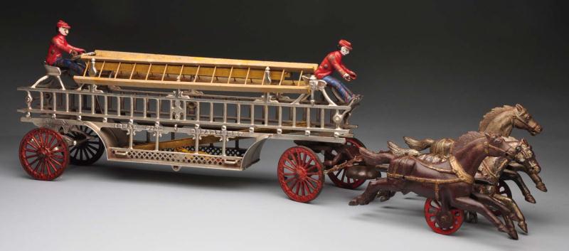 Cast Iron Ideal Ladder Wagon Horse Drawn 113155