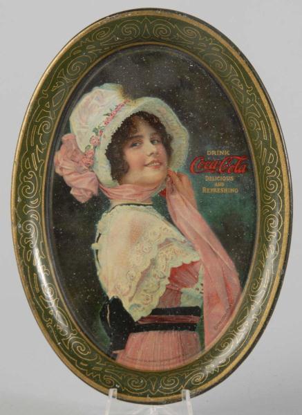 1914 Coca-Cola Change Tray. 
Description