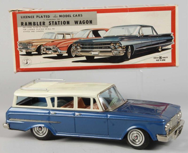 Tin Litho Rambler Station Wagon