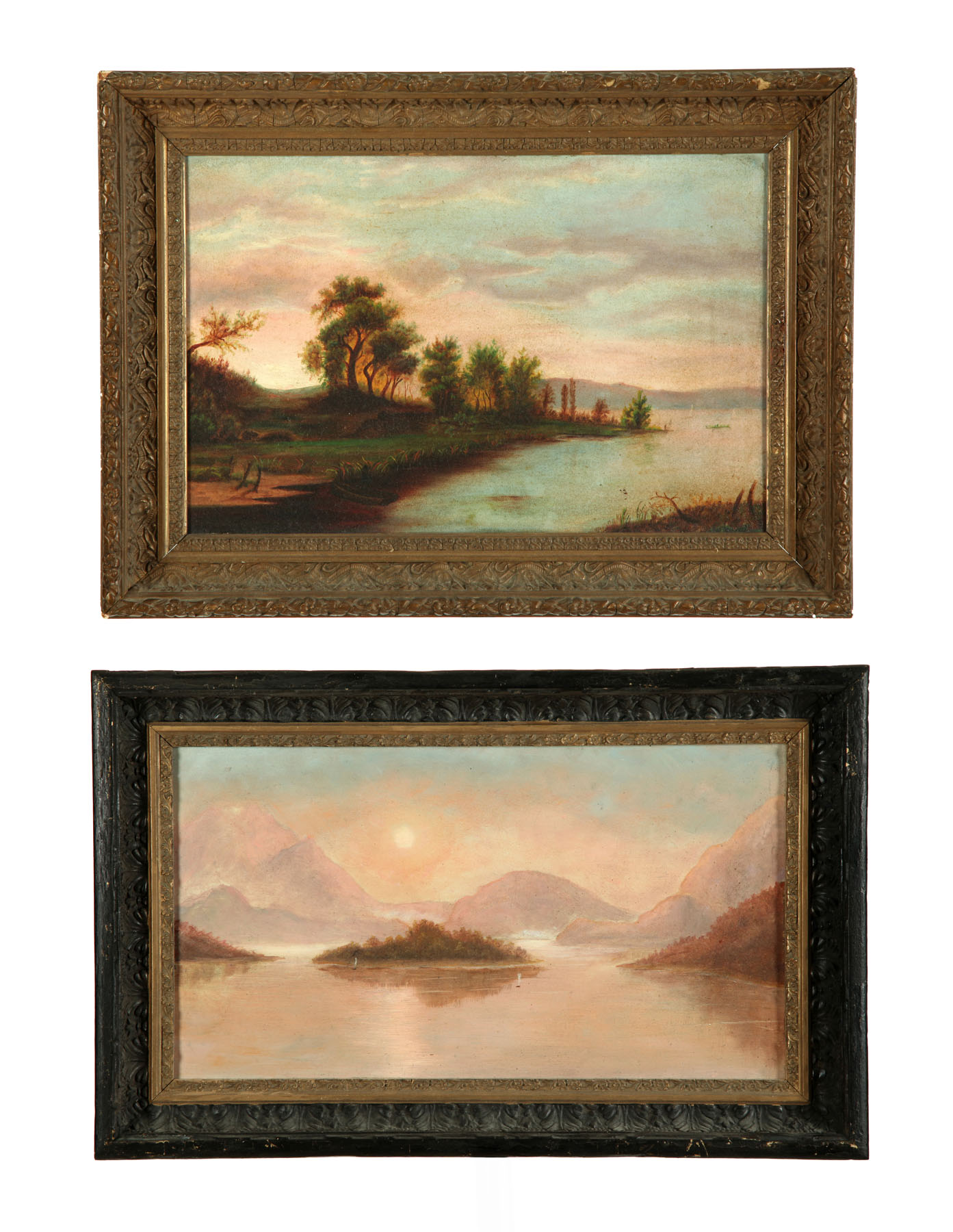 TWO LANDSCAPES (AMERICAN SCHOOL