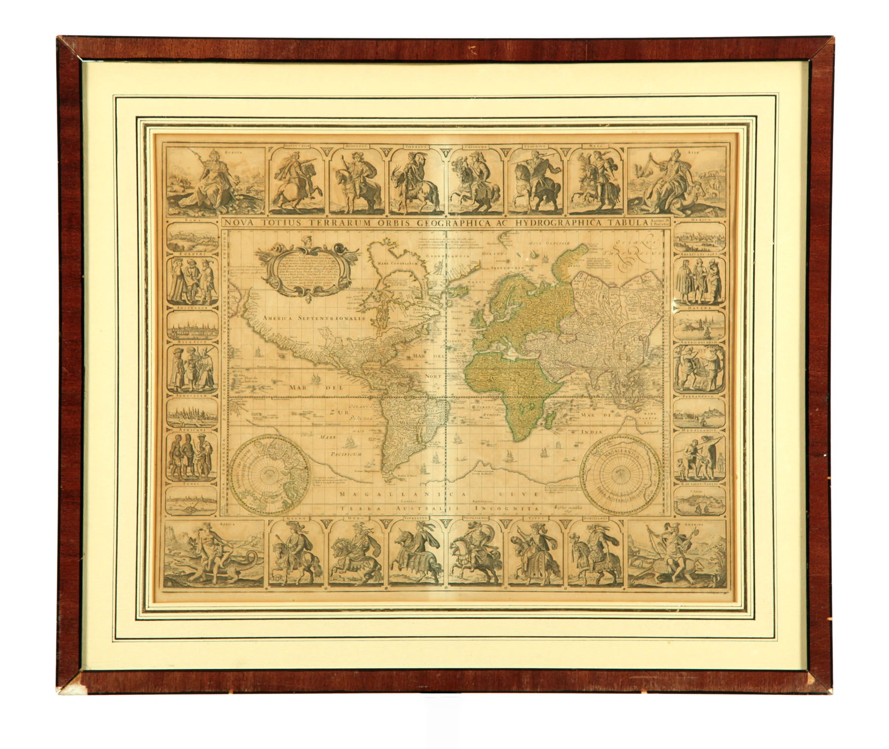 MAP OF THE WORLD BY CLAES JANSZOON 113661