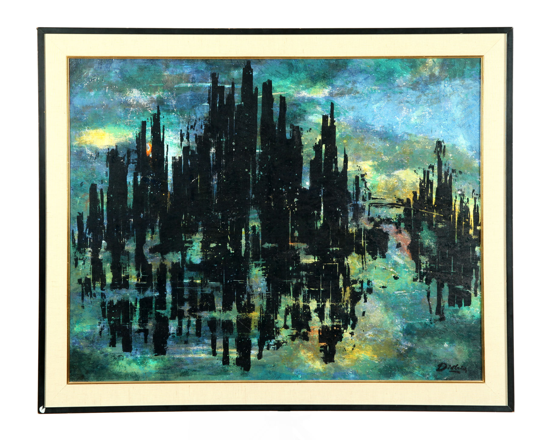 ABSTRACT CITYSCAPE PRINT AFTER