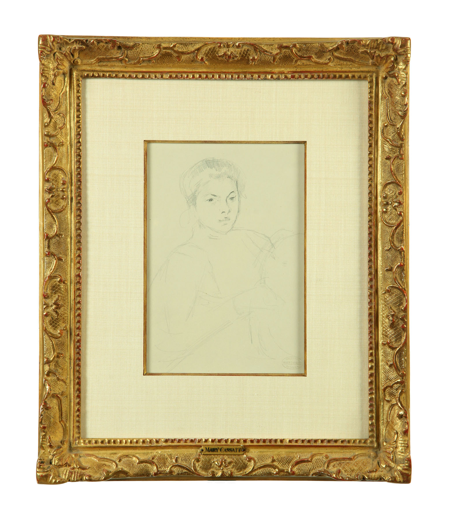 SKETCH OF A YOUNG WOMAN BY MARY