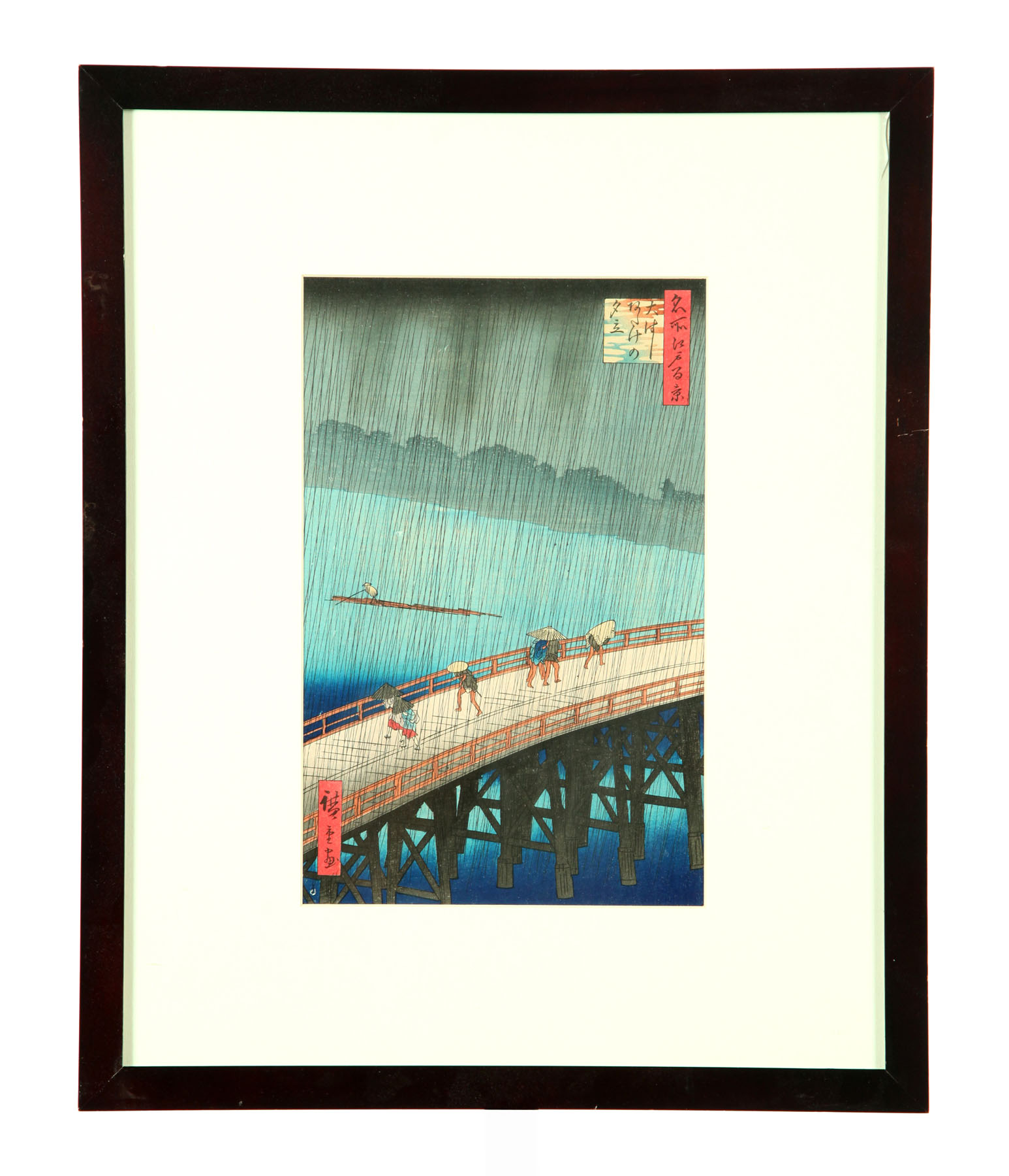 WOOD BLOCK PRINT AFTER ANDO HIROSHIGE 113771