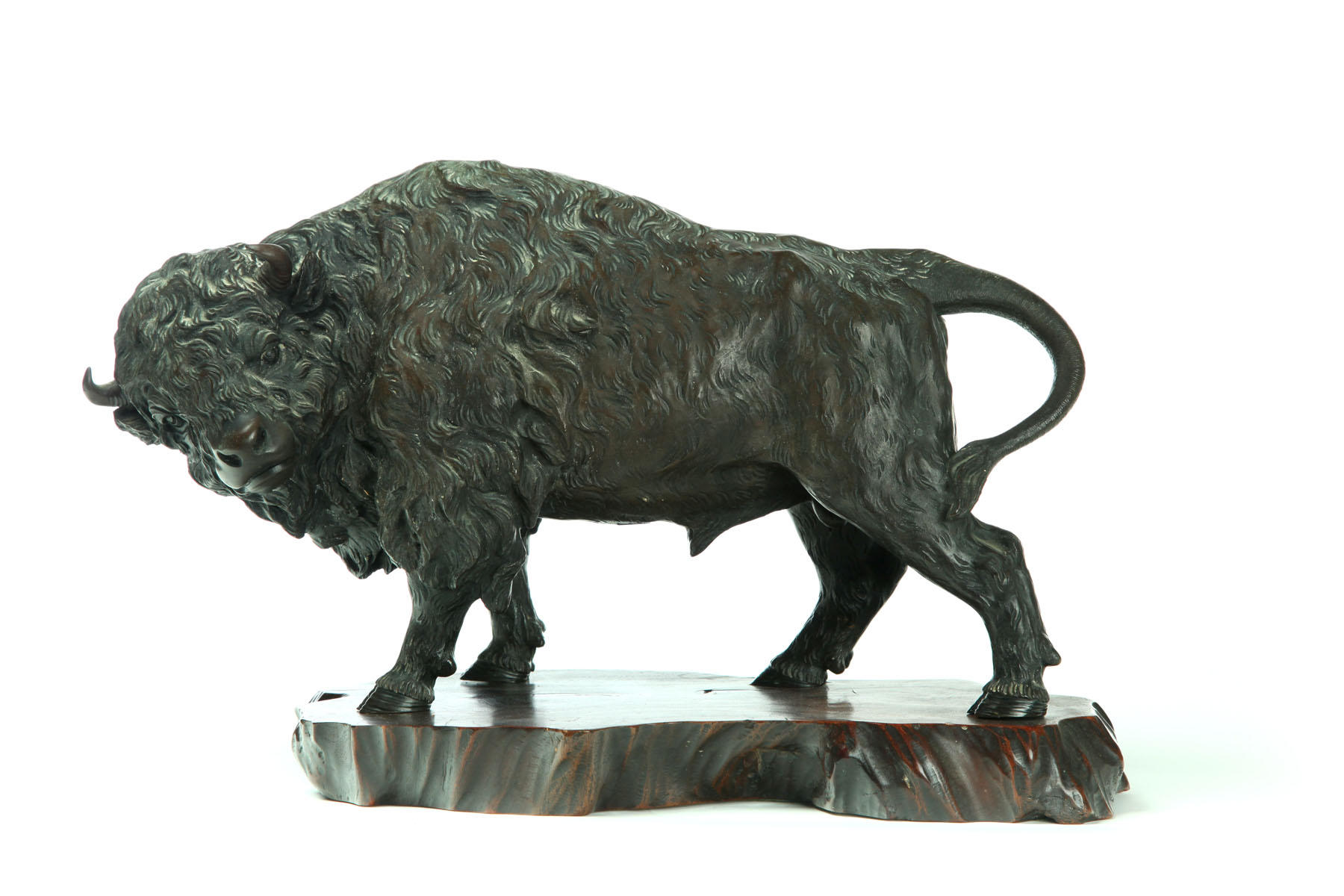 BRONZE BUFFALO JAPAN EARLY 20TH 113799