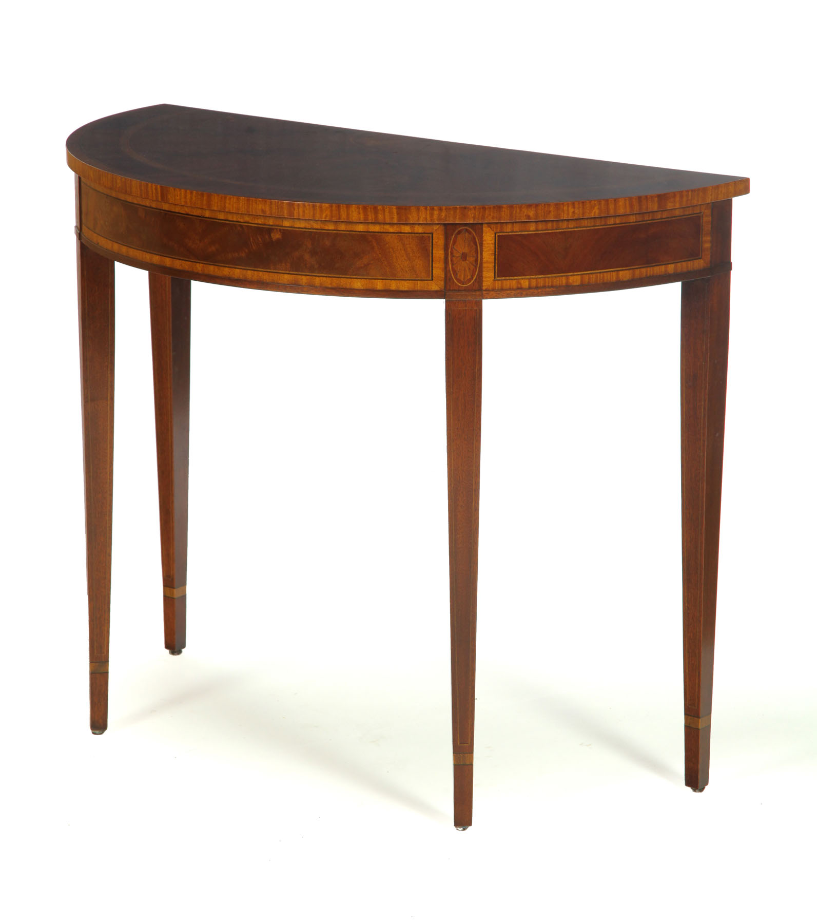 INLAID HEPPLEWHITE STYLE CARD TABLE  1137cd