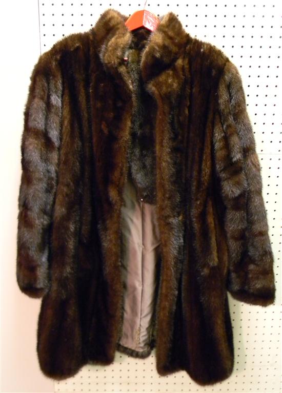 Mink short coat approximate size 11389d