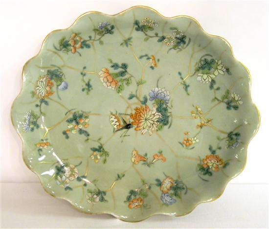 Chinese late 19th century a celadon 113898