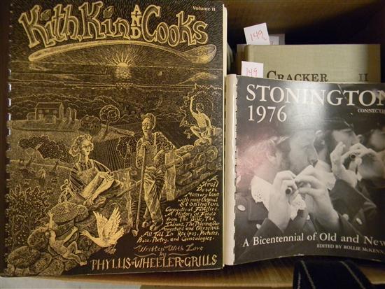 Collection of books on Stonington