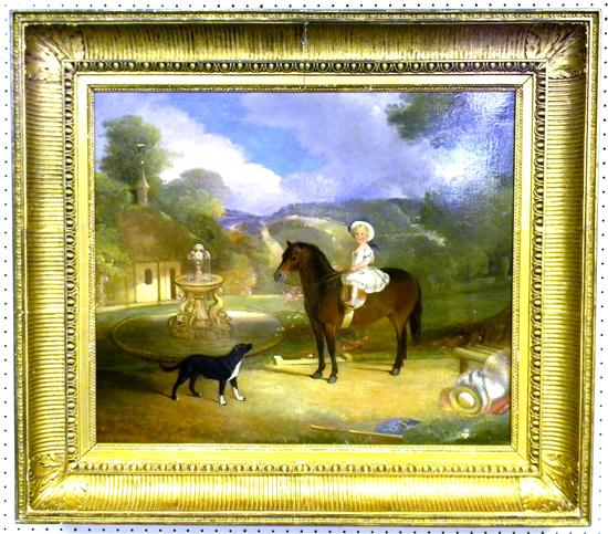 Genre painting English late 19th 11390d