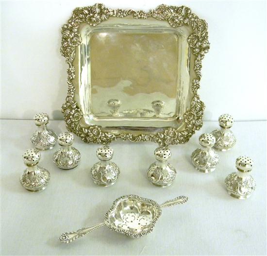 STERLING Small miscellaneous pieces  11391e