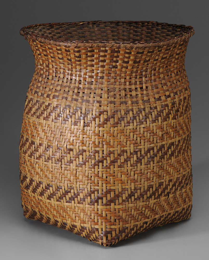 Cherokee River Cane Basket North Carolina,