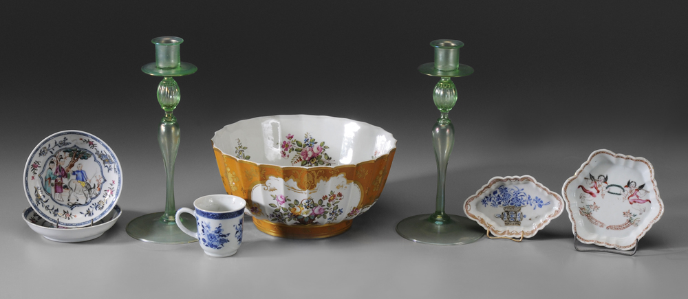 Assorted Porcelain and Glass Ware porcelain