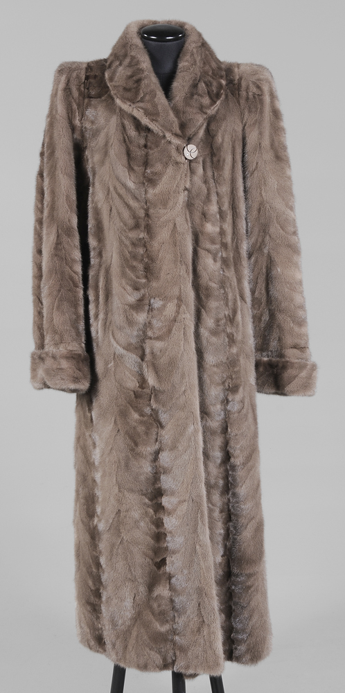 Full-Length Mink Coat Russian pelts