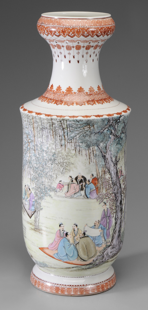 Porcelain Vase Chinese, finely
