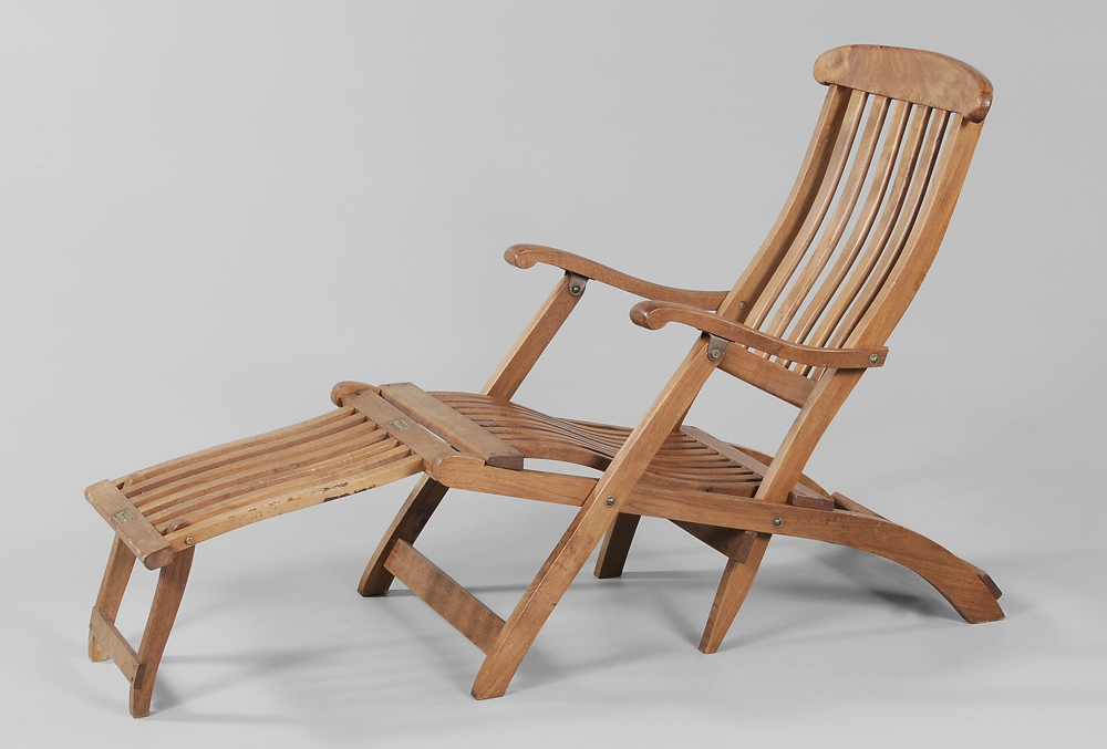Hardwood Folding Deck Chair probably 113a45