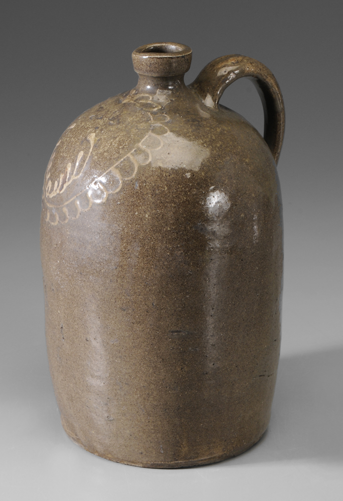Edgefield Decorated Jug attributed 113a5c