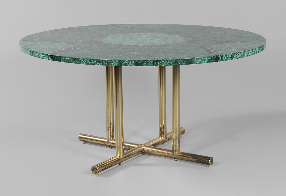 Malachite Pedestal Dining Table