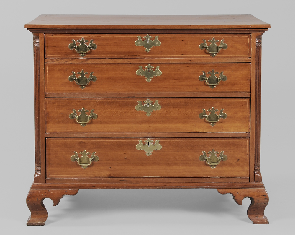 New England Chippendale Cherry