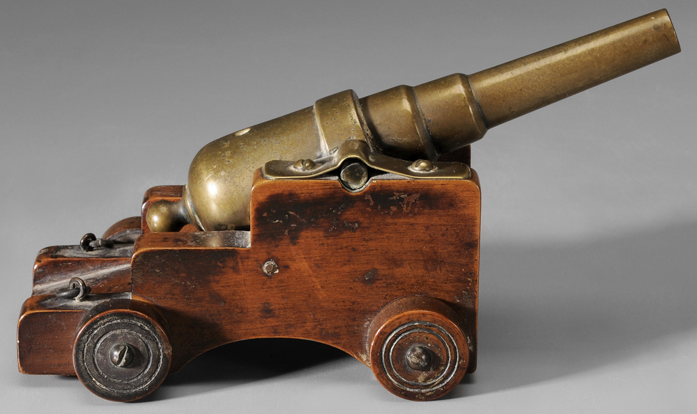 Miniature Brass Cannon probably 113aca